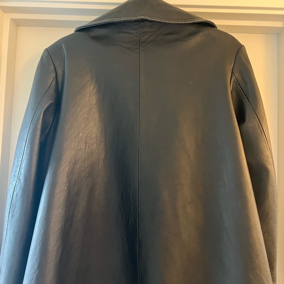 Women’s Size 2X black leather jacket. Johnson leather - Picture 6 of 9